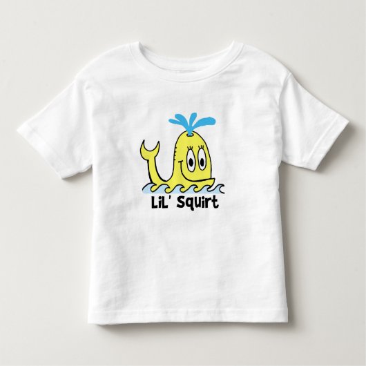 lilは子供か小さい人々のために吹き出ます トドラーTシャツ (正面)