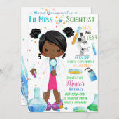 Lilサイテ恋しく思ィスト誕生日招待状カード (正面/裏面)