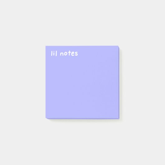 Lilノート紫ノート ポストイット (正面)