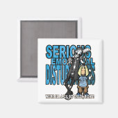 Lilビット熱狂するオフィスマグネット マグネット (正面/裏面)