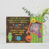 Lilモンスターの最初誕生日 招待状 (スタンド正面)