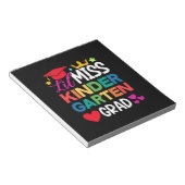 Lil幼稚園恋しく思卒園前期卒業 ノートパッド (アングル)