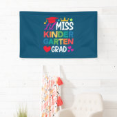 Lil幼稚園恋しく思卒園前期卒業 横断幕 (インサイチュ)