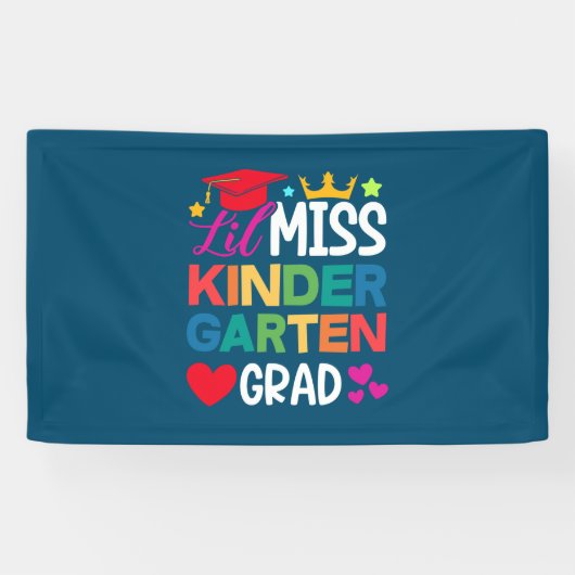 Lil幼稚園恋しく思卒園前期卒業 横断幕 (横)