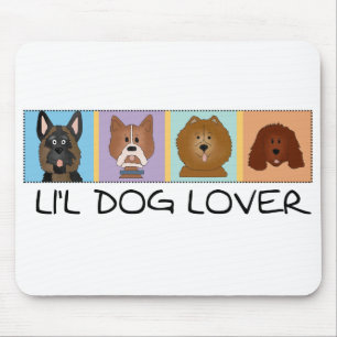 Li'l犬の恋人 マウスパッド