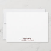 Lil猿 招待状 (裏面)