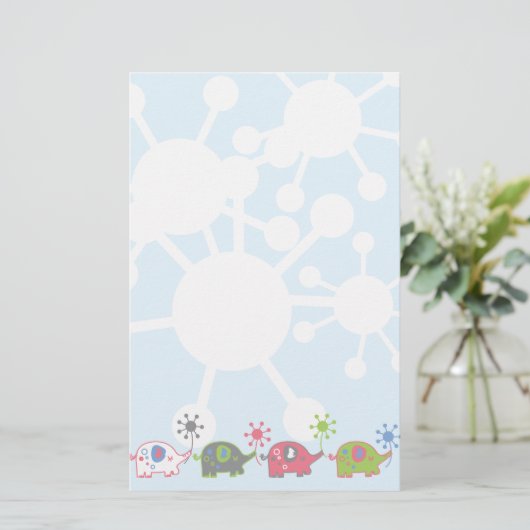 Lil象の文房具 便箋 (スタンド正面)