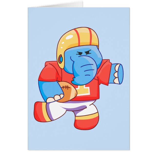 Lil青い象のフットボール (正面)