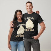 Lil餃子アジア中国のの薄暗い合計のジョーク食べ物 Tシャツ (ユニセックス)