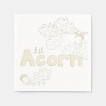 Lil Acornスケッチベビーシャワー