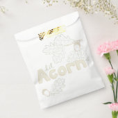 Lil Acornスケッチベビーシャワー フェイバーバッグ (封をした状態)