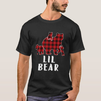 Lil Bear 3キューブ、クリスマスママベアプリドパジャマ Tシャツ
