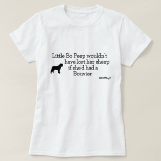 Lil Boは及びBouvierのぞきます Tシャツ
