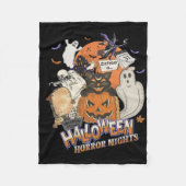 Lil Booハロウィーンホラーナイト毎年10月3日 フリースブランケット (正面)