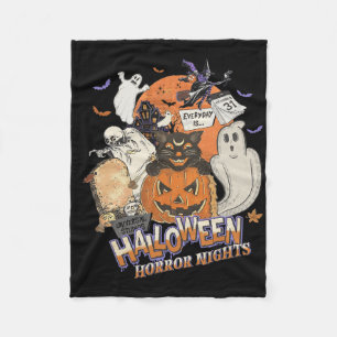Lil Booハロウィーンホラーナイト毎年10月3日 フリースブランケット