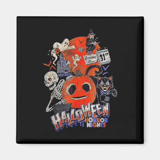 Lil Booハロウィーンホラーナイト毎年10月3日 マグネット (正面)