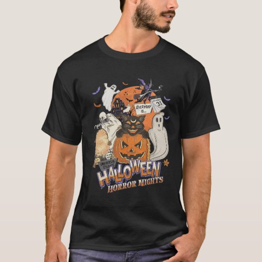 Lil Booハロウィーンホラーナイト毎年10月3日 Tシャツ (正面)