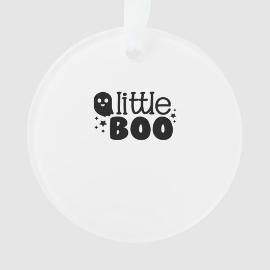 Lil Boo ハロウィン 2025 オーナメント (正面)