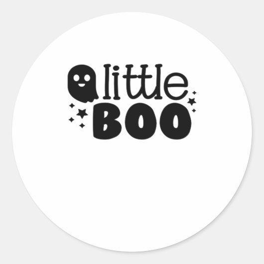 Lil Boo Halloween 2025 ラウンドシール (正面)