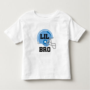 Lil Broのフットボール用ヘルメットのギフトのアイディア トドラーTシャツ