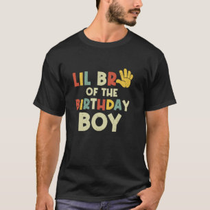 Lil Broの誕生日少年ハイ5歳Bda Tシャツ