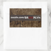 LIL' BROOTLYN store – それはそれではない 長方形シール (バッグ)