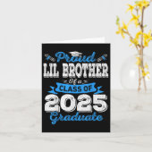 Lil Brother 2025卒業誇りを持ったLil Brother Cl O カード (黄色い花)