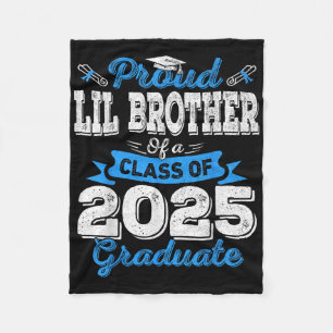 Lil Brother 2025卒業誇りを持ったLil Brother Cl O フリースブランケット