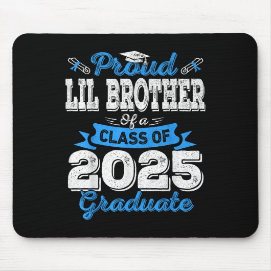 Lil Brother 2025卒業誇りを持ったLil Brother Cl O マウスパッド (正面)