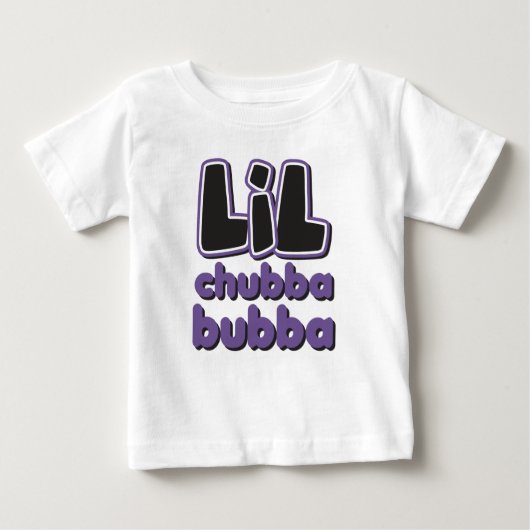 LIL Chubba Bubba ベビーTシャツ (正面)