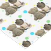 Lil Cowboy and Bear CountryとWestern Themed テーブルクロス (アングル)