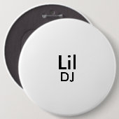 lil djのbotton 缶バッジ (正面&裏面)