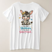 LIL Donkey プラスサイズTシャツ (デザイン裏面)