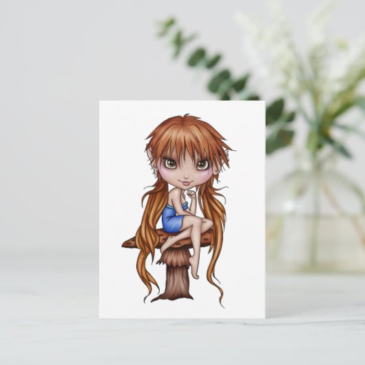 Lil Finkはがき1 ポストカード (スタンド正面)