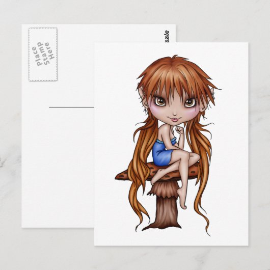 Lil Finkはがき1 ポストカード (正面/裏面)