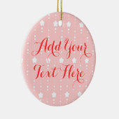 Lil Foxieカブス-かわいくカスタムな記念品のオーナメント セラミックオーナメント (右)