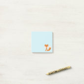 Lil' Foxy 3" x 3" Post-it®注記 ポストイット (デスク上)