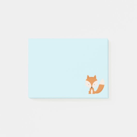 Lil' Foxy Post-it®メモ4 x 3 ポストイット (正面)