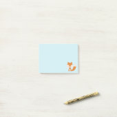 Lil' Foxy Post-it®メモ4 x 3 ポストイット (デスク上)