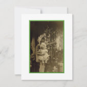 Lil Girl With Doll Christmas Card シーズンカード (正面)