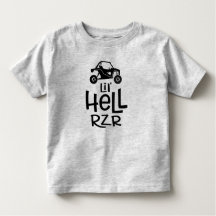 Lil' Hell RZR Raiser Badass SxS Toddler Tシャツ
