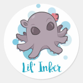 Lil Inkerのステッカー ラウンドシール