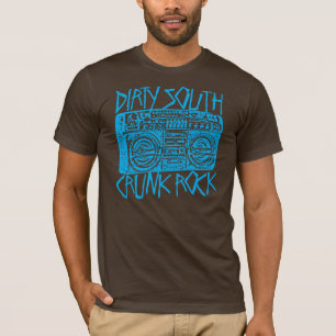 Lil Jon "汚れた南Boomboxの青" Tシャツ