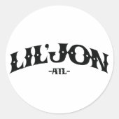 Lil Jon "ATL" ラウンドシール (正面)