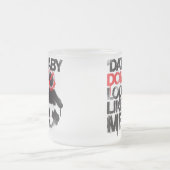 Lil Jon "ShawtyパットのDatのベビーは私のように見えません"の フロストグラスマグカップ (中央)