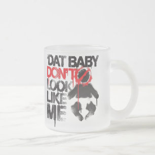 Lil Jon "ShawtyパットのDatのベビーは私のように見えません"の フロストグラスマグカップ