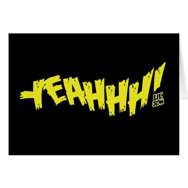 Lil Jon "Yeeeah!" 黄色 (正面横)