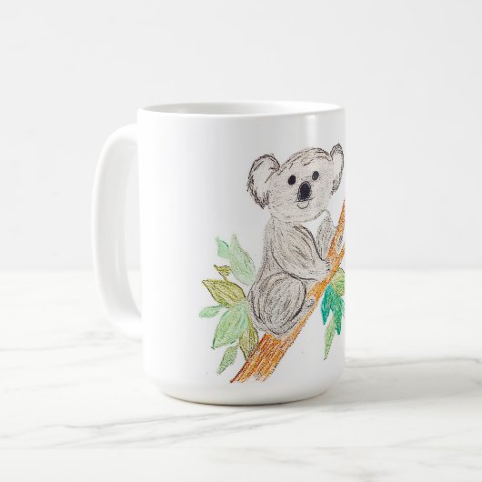 Lil' Koala コーヒーマグカップ (正面左)