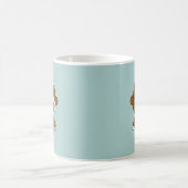 Lil & Konaソックモンキーズ コーヒーマグカップ (中央)