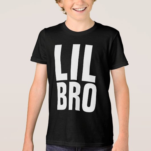 LIL LITTLE BRO BROTHER T-SHIRTS トライブレンドＴシャツ (正面)